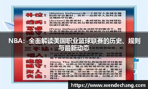 NBA：全面解读美国职业篮球联赛的历史、规则与最新动态
